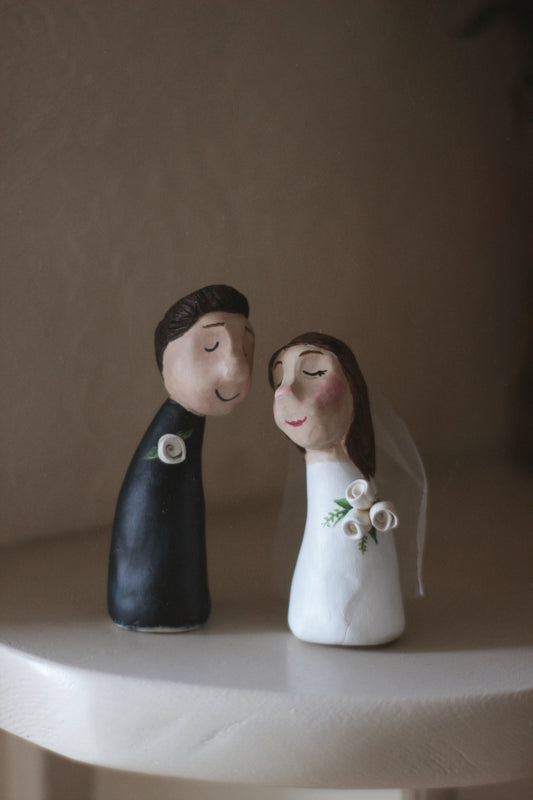 Wedding Cake Toppers (set of two)